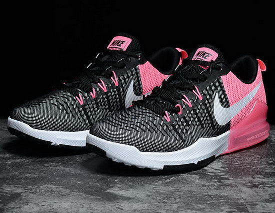Womens Nike Zoom Train Action Black Pink White Germany